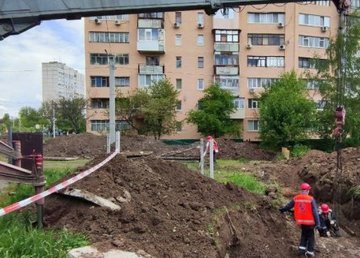 «Тепловые сети» ликвидируют последствия обстрелов на сетях на Салтовке и в центре города