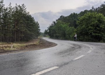 В Боровском районе восстановили мост через Оскольское водохранилище, в Изюмском завершают дорогу на Оскол
