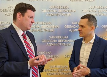 Глава ХОГА и Посол Латвии в Украине обсудили организацию ІТ-форума в Харькове