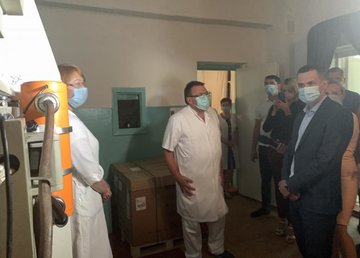 Первомайская ЦРБ получила современный рентген-аппарат