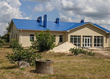 Алексей Кучер ознакомился с ходом строительных работ в амбулатории в селе Андреевка