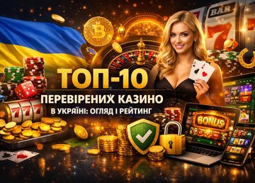 ТОП-10 перевірених казино в Україні: огляд і рейтинг