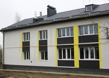 У Дергачах завершують відбудову двох найбільш пошкоджених ворогом житлових комплексів