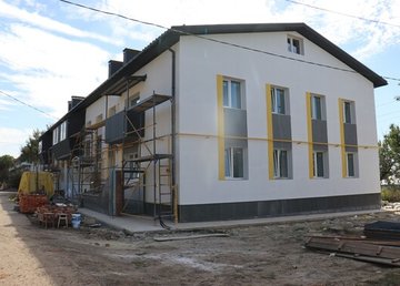 У Дергачах завершують відбудову трьох багатоквартирних будинків