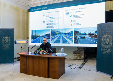 У Харківській області відновлюють дороги, мости, житлові будинки та об’єкти критичної й соціальної інфраструктури – Олег Синєгубов