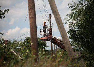 У Харківському районі до електромережі підключили ще один населений пункт