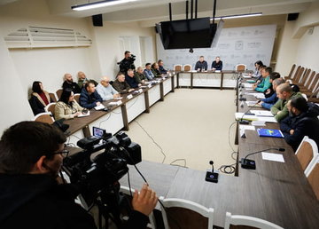 У ХОВА на засіданні групи «Прозорість і підзвітність» підрядники відзвітували про виконання робіт під час будівництва фортифікацій