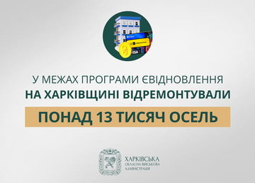 «У межах програми єВідновлення на Харківщині відремонтували понад 13 тисяч осель», — Олег Синєгубов
