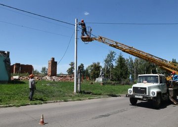 У прикордонному селищі Прудянка уже відновили 50% електромереж – Олег Синєгубов