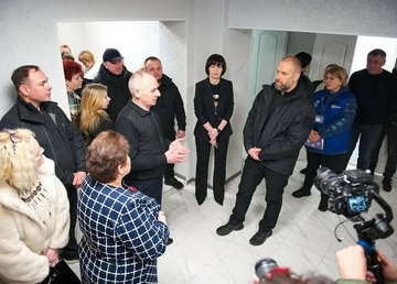 У Валківській громаді для тимчасового проживання внутрішньо переміщених людей облаштували багатоквартирний комплекс