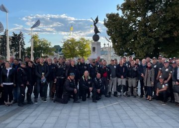 Участники Катынского мотопробега посетили Харьков