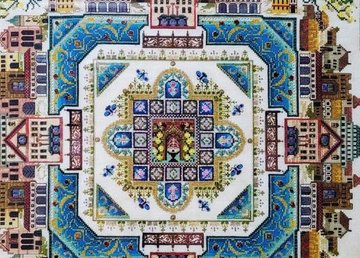 В «Бузке» открылась ежегодная выставка вышитых картин харьковского клуба «Успех»