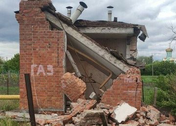 В деоккупированной Ольховке начали восстанавливать газопровод