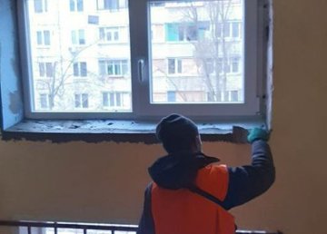 В двух районах Харькова за год закрыли более 20 тысяч окон