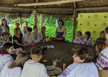 В этнографических сборах в Харьковской области участвуют пластуны из всей Украины