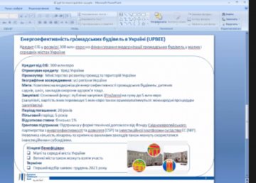 В Госэнергоэффективности презентовали инструменты финансирования «зеленых» проектов для громад В Госэнергоэффективности презентовали инструменты финансирования «зеленых» проектов для громад