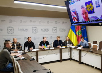 В Харківській ОВА обговорили впровадження освітніх та медичних проєктів з адміністрацією американського міста Колумбус