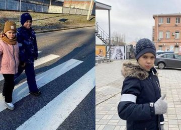 В Харькове купили светоотражающие ленты для детей  В Харькове купили светоотражающие ленты для детей