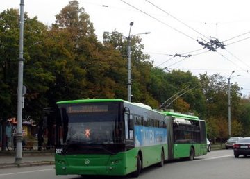 В Харькове на линию вышел еще один троллейбусный маршрут
