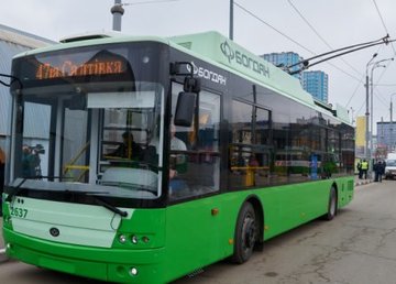 В Харькове обновляют троллейбусный парк 