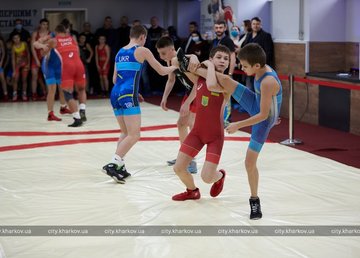 В Харькове открыли новый зал для занятий борьбой