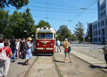 В Харькове отметили 115-летие запуска первой трамвайной линии В Харькове отметили 115-летие запуска первой трамвайной линии