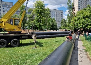 В Харькове перекладывают магистральные теплосети В Харькове перекладывают магистральные теплосети