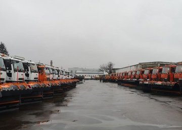 В Харькове подготовили снегоуборочную технику