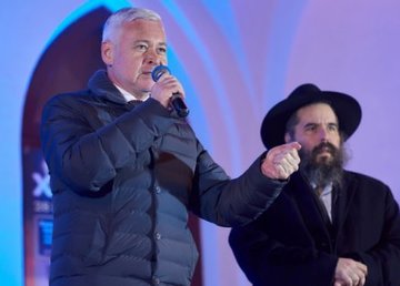 В Харькове празднуют Хануку