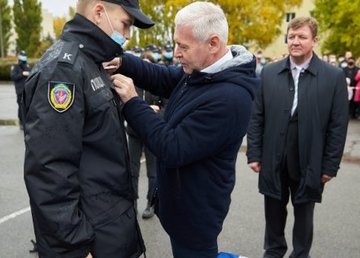 В Харькове приняли присягу будущие полицейские В Харькове приняли присягу будущие полицейские