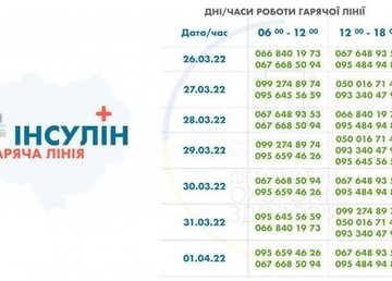 В Харькове продолжает работать горячая линия по обеспечению инсулином В Харькове продолжает работать горячая линия по обеспечению инсулином