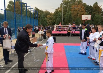 В Харькове прошли соревнования по таэквондо среди школьников В Харькове прошли соревнования по таэквондо среди школьников