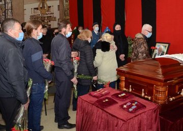 В Харькове простились с Анатолием Мялицей В Харькове простились с Анатолием Мялицей