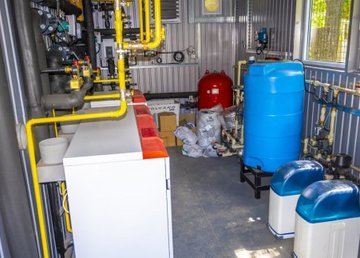 В Харькове устанавливают мобильные котельные для отопления домов