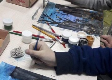 В харьковском метро проводят мастер-классы и художественные вечера