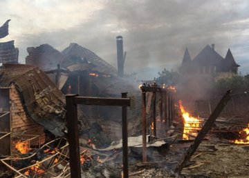 В Харьковской области произошло девять пожаров из-за обстрелов  В Харьковской области произошло девять пожаров из-за обстрелов