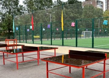 В Харьковской школе №29 реконструируют стадион В Харьковской школе №29 реконструируют стадион