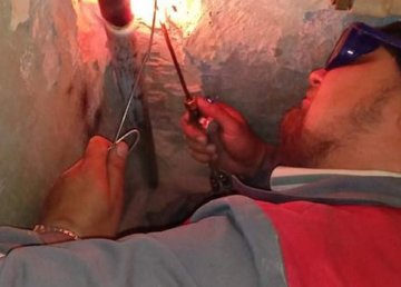 В Индустриальном районе готовят внутридомовые коммуникации к зиме  В Индустриальном районе готовят внутридомовые коммуникации к зиме