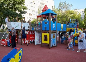 В Индустриальном районе открыли еще одну зону для игр и спорта