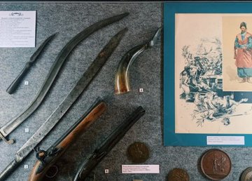 В историческом музее открылась выставка, посвященная известному художнику-баталисту