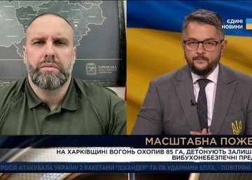 «В Ізюмському районі триває ліквідація лісової пожежі», - Олег Синєгубов