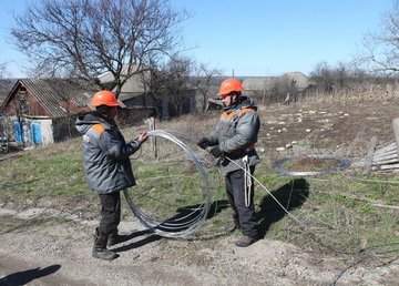 В Ізюмському районі відновили електропостачання у селі, де відбувалися активні бойові дії