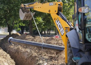 В Немышлянском районе перекладывают сети водоснабжения В Немышлянском районе перекладывают сети водоснабжения