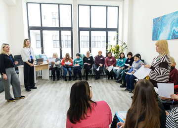 В обласному навчальному центрі стартували тренінги для психологів та фахівців соціальних служб