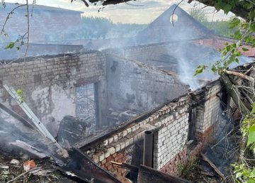 В области произошло два пожара из-за обстрелов В области произошло два пожара из-за обстрелов