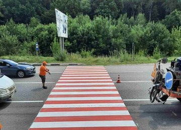 В области закончили аварийный ремонт дорог, соединяющих Харьков с Днепропетровской областью