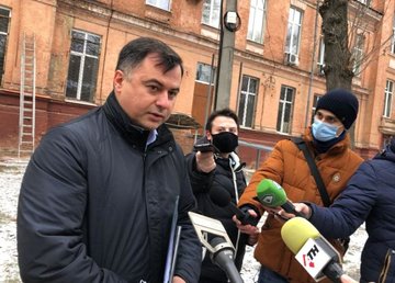 В офтальмологическом отделении областной больницы завершают строительные работы на входной группе