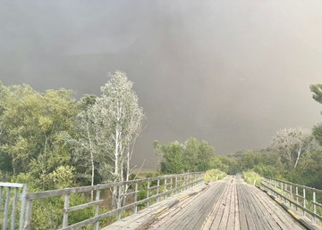 В Оскільській територіальній громаді триває ліквідація масштабної лісової пожежі
