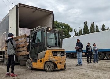 В освобожденные громады Харьковщины отправились гуманитарные конвои