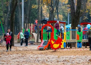 В парке «Зеленый гай» завершился первый этап реконструкции В парке «Зеленый гай» завершился первый этап реконструкции